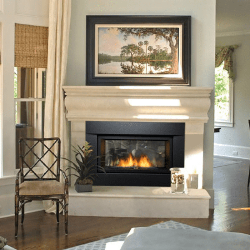 Sierra Flame 36” NG Palisade Deluxe See-Thru Direct Vent Gas Fireplace