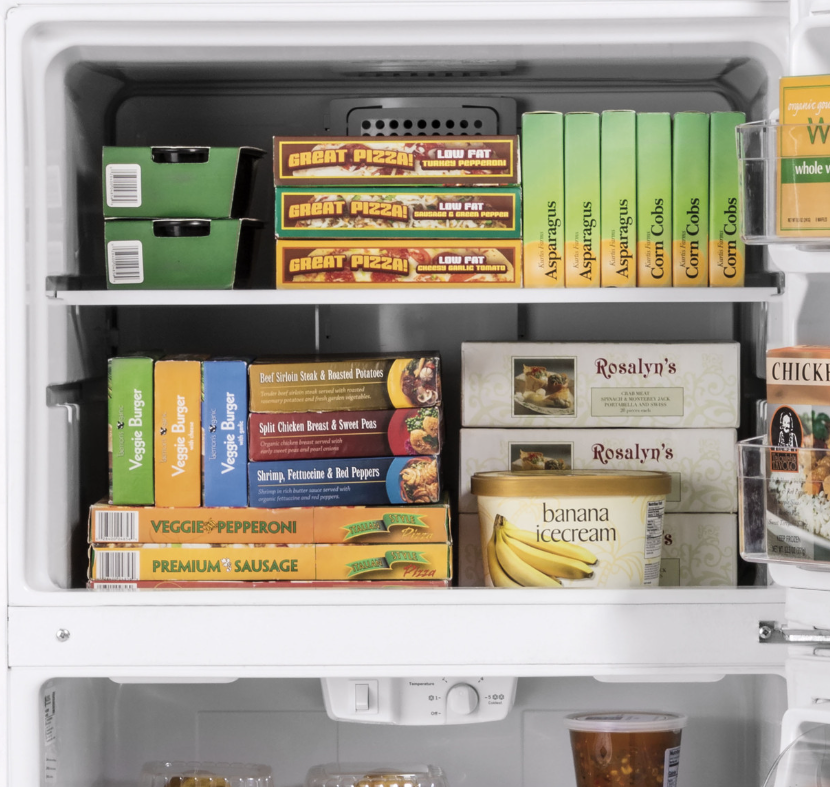 GE® 21.9 Cu. Ft. TopFreezer Refrigerator Ice Maker Ready in White