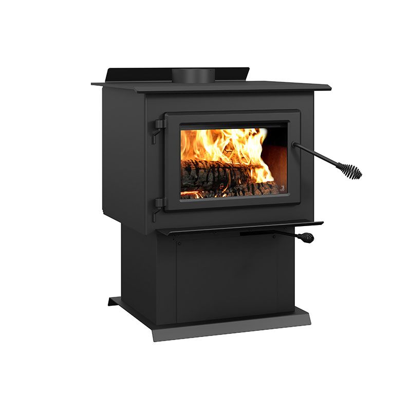 MFP Drolet Blackcomb II High-Efficiency EPA Wood Stove In Black | America  Best Appliances