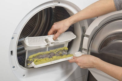 How to clean the dryer