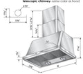 Majestic 48 Inch Matte Graphite Wall Mount Convertible Range Hood - America Best Appliances, LLC