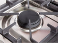 Majestic II 48 Inch Dual Fuel Liquid Propane Freestanding Range in Glossy Black with Bronze Trim - America Best Appliances, LLC