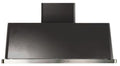 Majestic 48 Inch Matte Graphite Wall Mount Convertible Range Hood - America Best Appliances, LLC